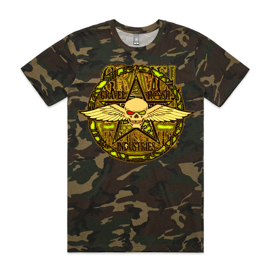 Cypress Logo Camo Tee