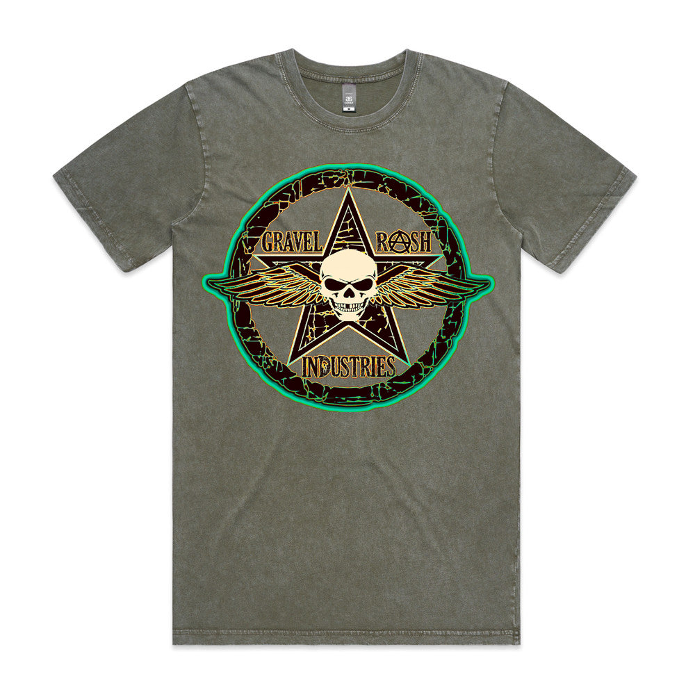Green Mamba Stonewash Tee
