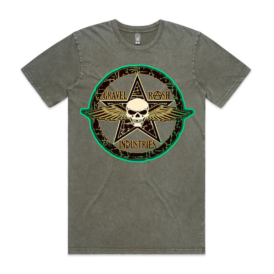 Green Mamba Stonewash Tee