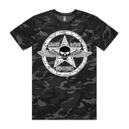 White Out Logo Camo Tee